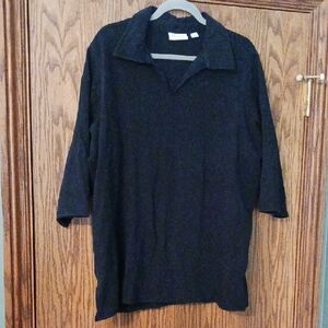 Women's D & Co. Pullover 3/4 Sleeve Longer Top